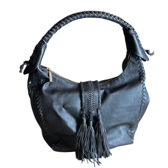 Big Buddha Black Shoulder Bag - Picture 1 of 12
